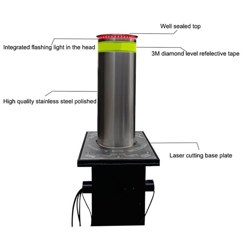 Automatic Bollard  Hydraulic  Traffic Road RisingBbollards  HZ-RS168