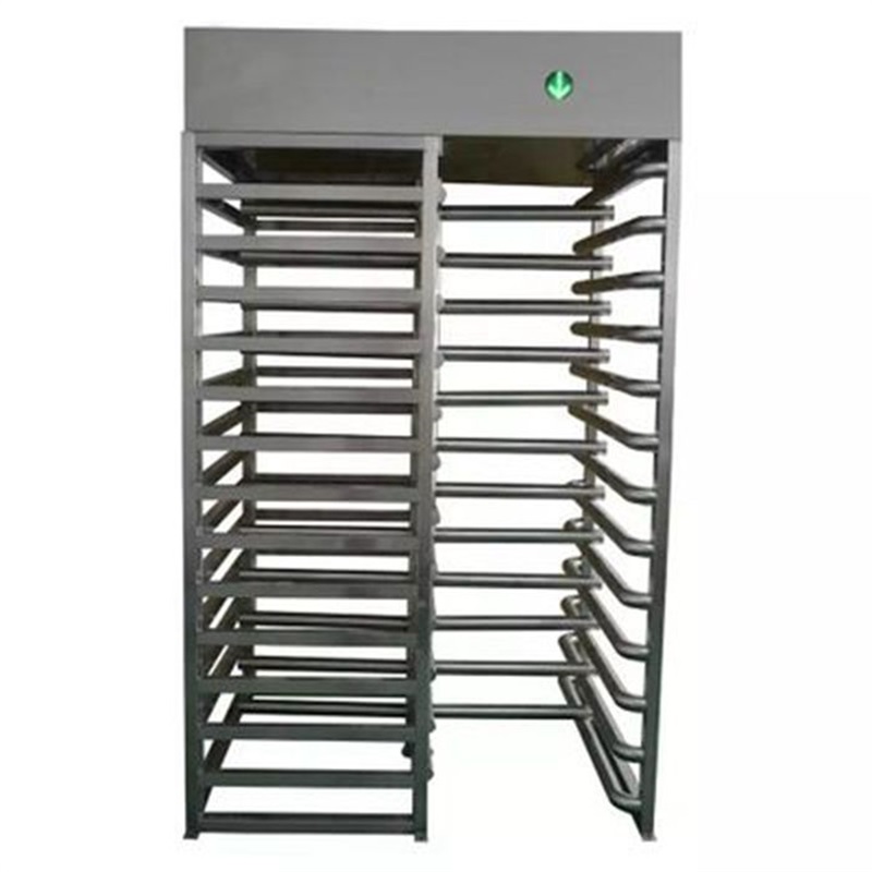 Full height electric tripod turnstile system barrier gate for public place