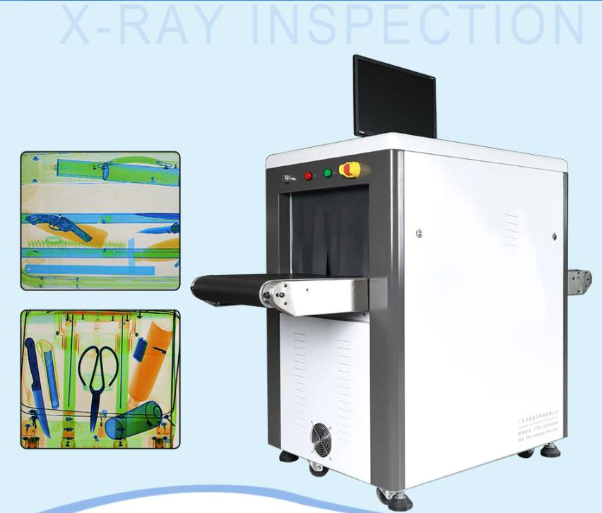 Xray 6040 Baggage Scanner Dual Energy X Ray Luggage Scanner Price