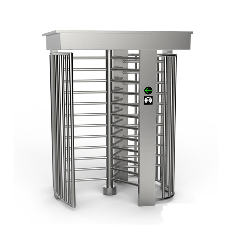 Full height electric tripod turnstile system barrier gate for public place