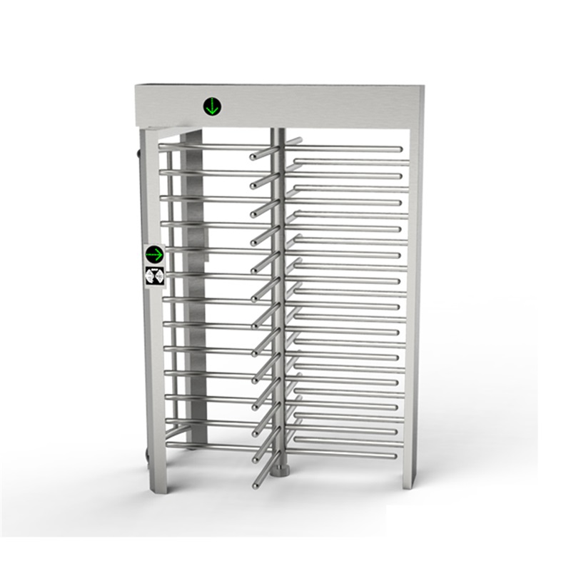 Full height electric tripod turnstile system barrier gate for public place