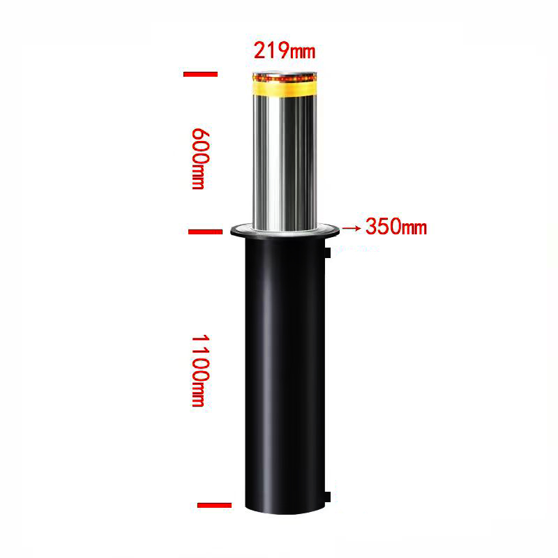 Retractable Hydraulic Full Automatic Rising Bollard Barrier Lifting Road Blocker For Security