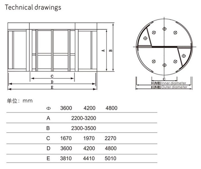 Commercial building pedestrian automatic revolving gate hotel entrance sliding barrier main gate