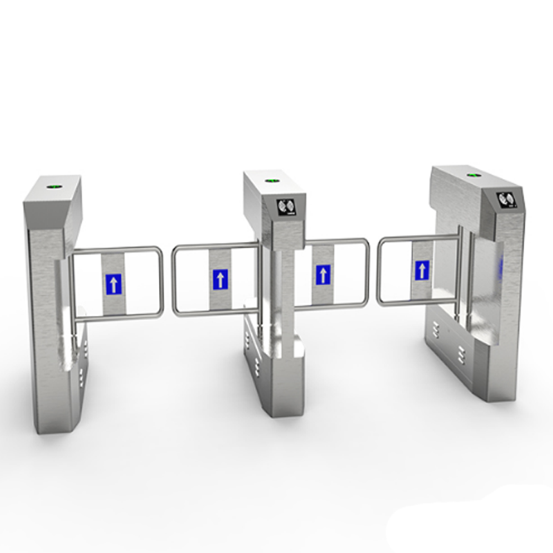 Security access control full height turnstile swing gate Double Lane Square Full Half Height Turnstiles