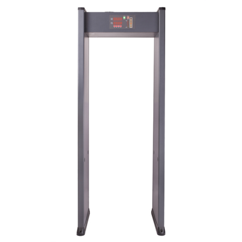 6 zone walk through metal detector gate with high sensitivity body scanner for security check SE-600Z