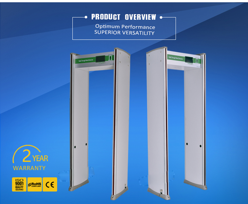 Factory Price Entrance Security Checking Walk Through Door Frame Metal Detector