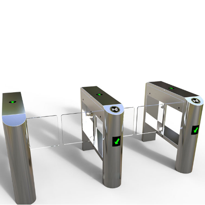 New Design Turnstile Gate SUS304 Material Turnstile Swing Barrier Used In School hotel train station metro station