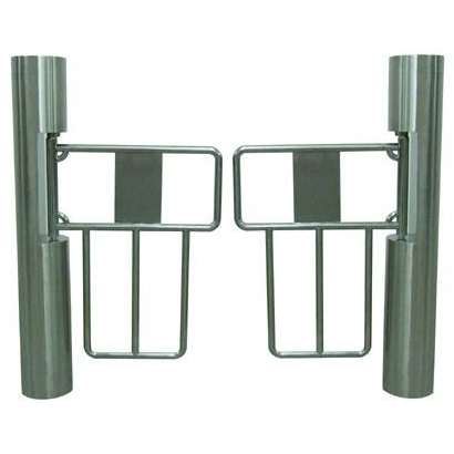 304 Stainless Steel Automatic Pedestrian simple supermarket swing turnstile barriers