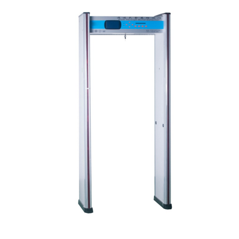 Hot selling!!! Prison,court use walk-throug metal detector with 33 zone SE-3300S