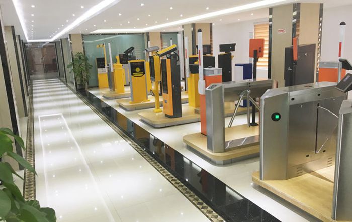 No Noise Anti Collision Brushless Motor excellent building access control swing gate turnstile modern swing barrier