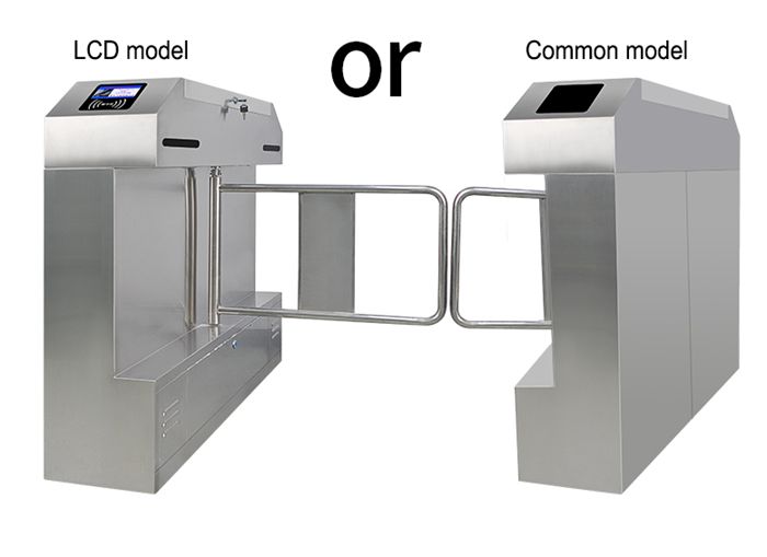 Electric Flap Barrier Double-Motor Turnstile Speed gate for metro station