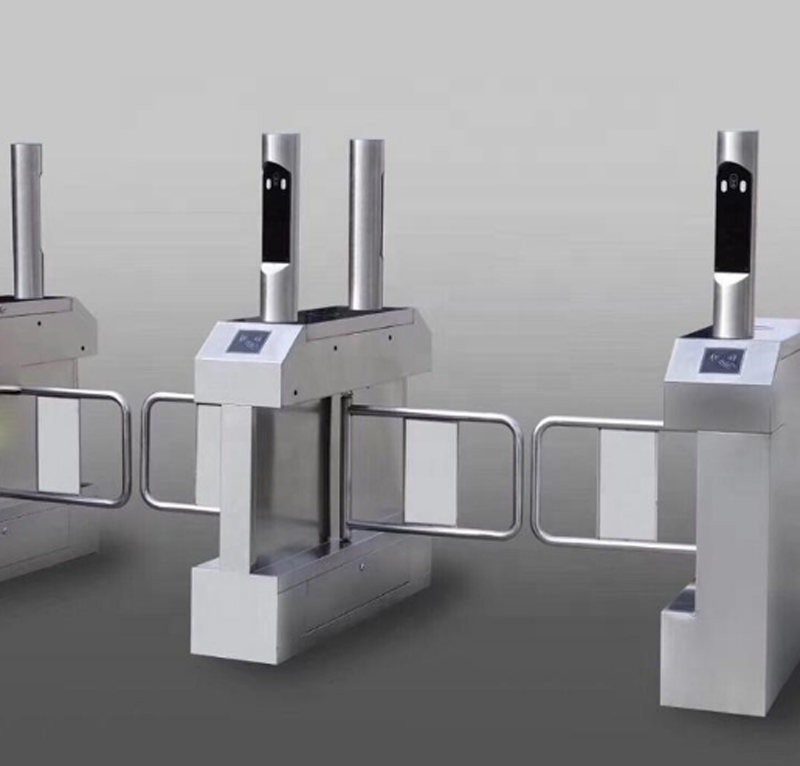 Security access control full height turnstile swing gate Double Lane Square Full Half Height Turnstiles