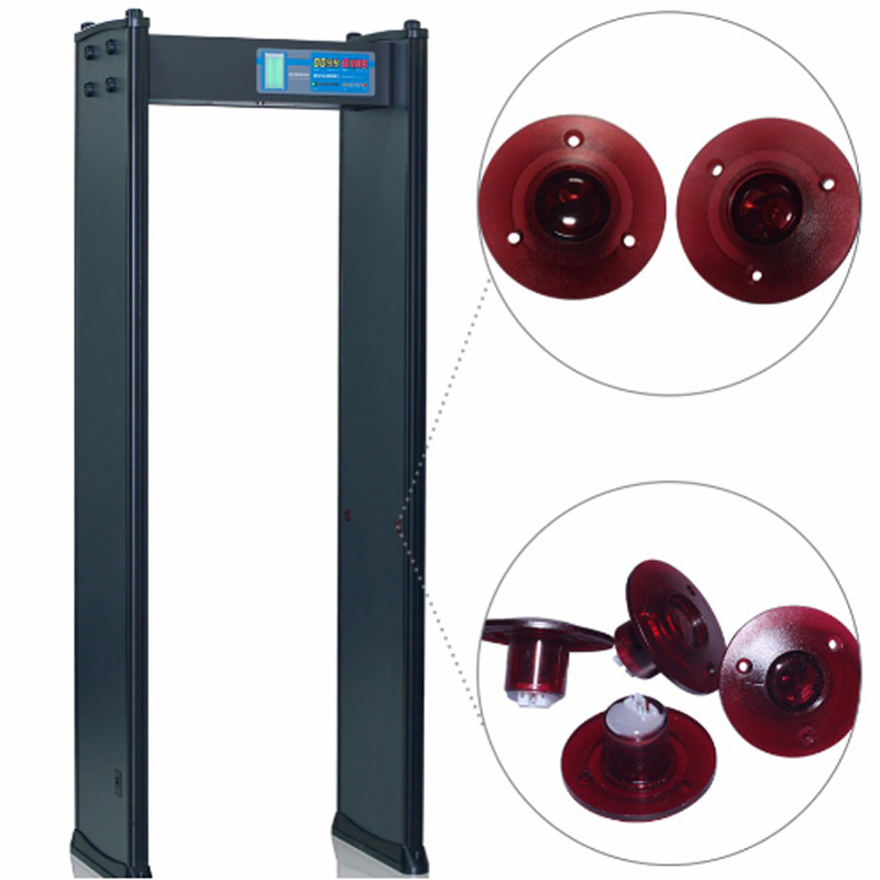 Waterproof Walk through Gold Metal Detector Security Gate Security Sensors Door