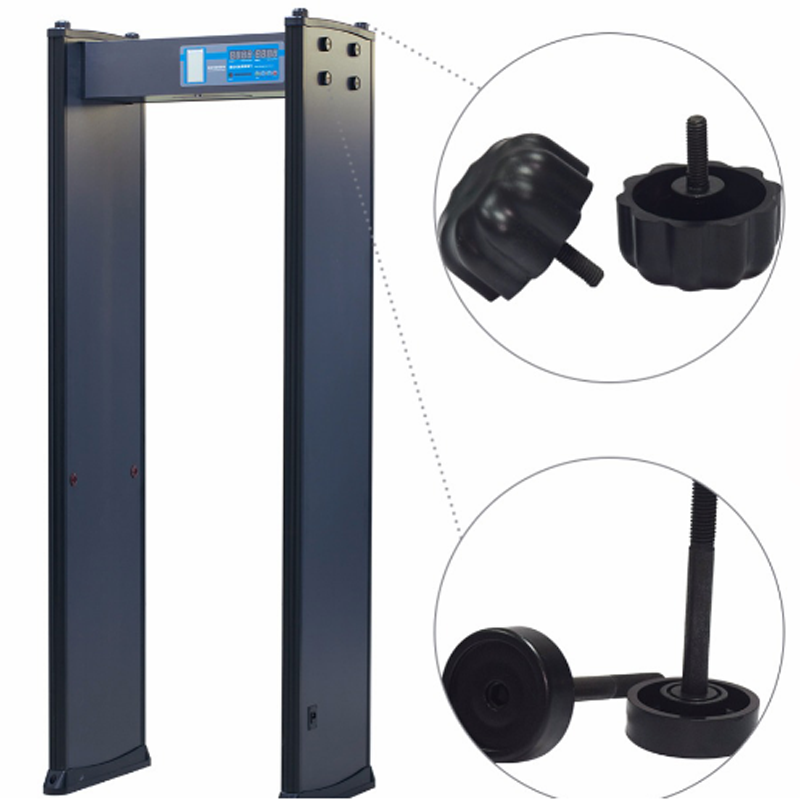 Waterproof Walk through Gold Metal Detector Security Gate Security Sensors Door