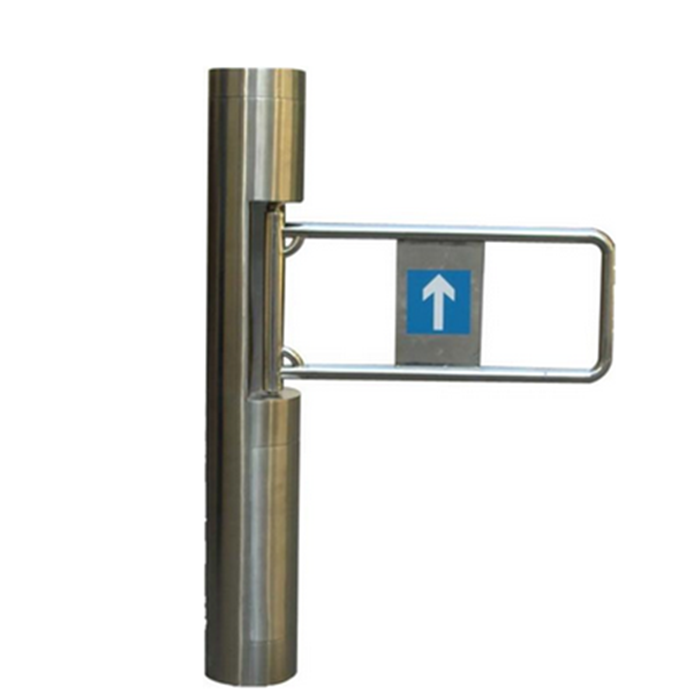 304 Stainless Steel Automatic Pedestrian simple supermarket swing turnstile barriers