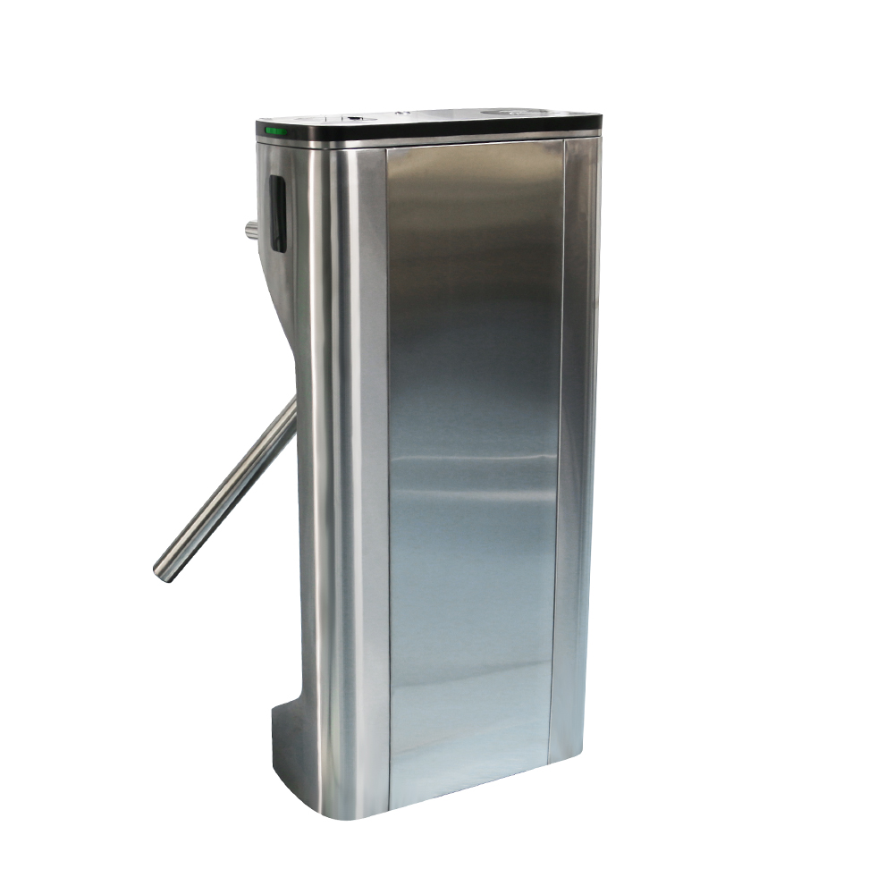 Waterproof Pedestrian Security Bi Direction Semi Automatic Tripod Turnstile Mechanism Vertical Turnstile Gate Arm Barrier