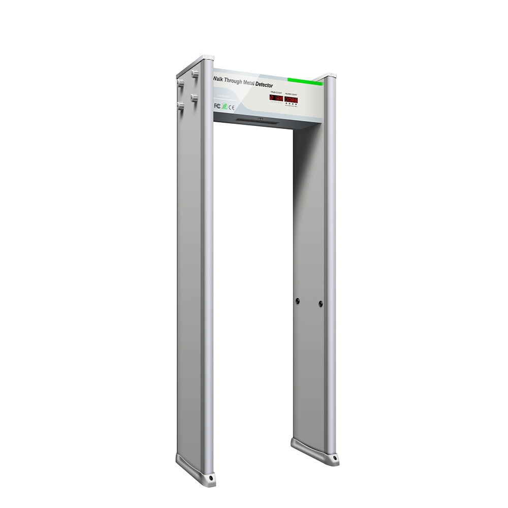 Saful Brand Security Inspection 12 Defense Zones Walk Through Door Frame Metal Detector For Airport Arch Metal Detector