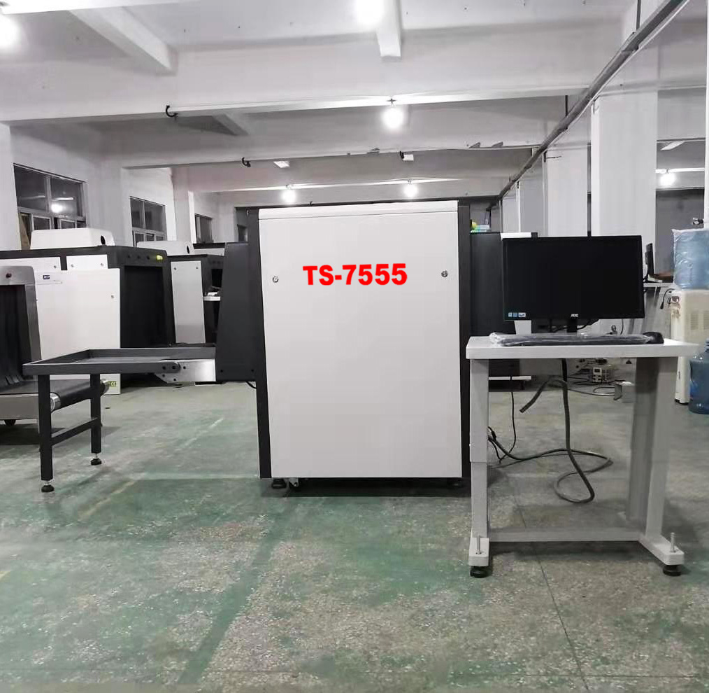 Customs use detecting contraband crisis baggage scanner x-ray screening inspection machine TS-7555